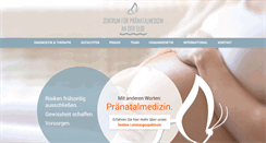 Desktop Screenshot of praenatalmedizin-altona.de
